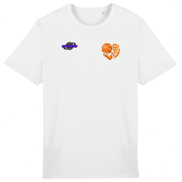 Image back T-shirt unisexe léger en coton biologique frenzzy world