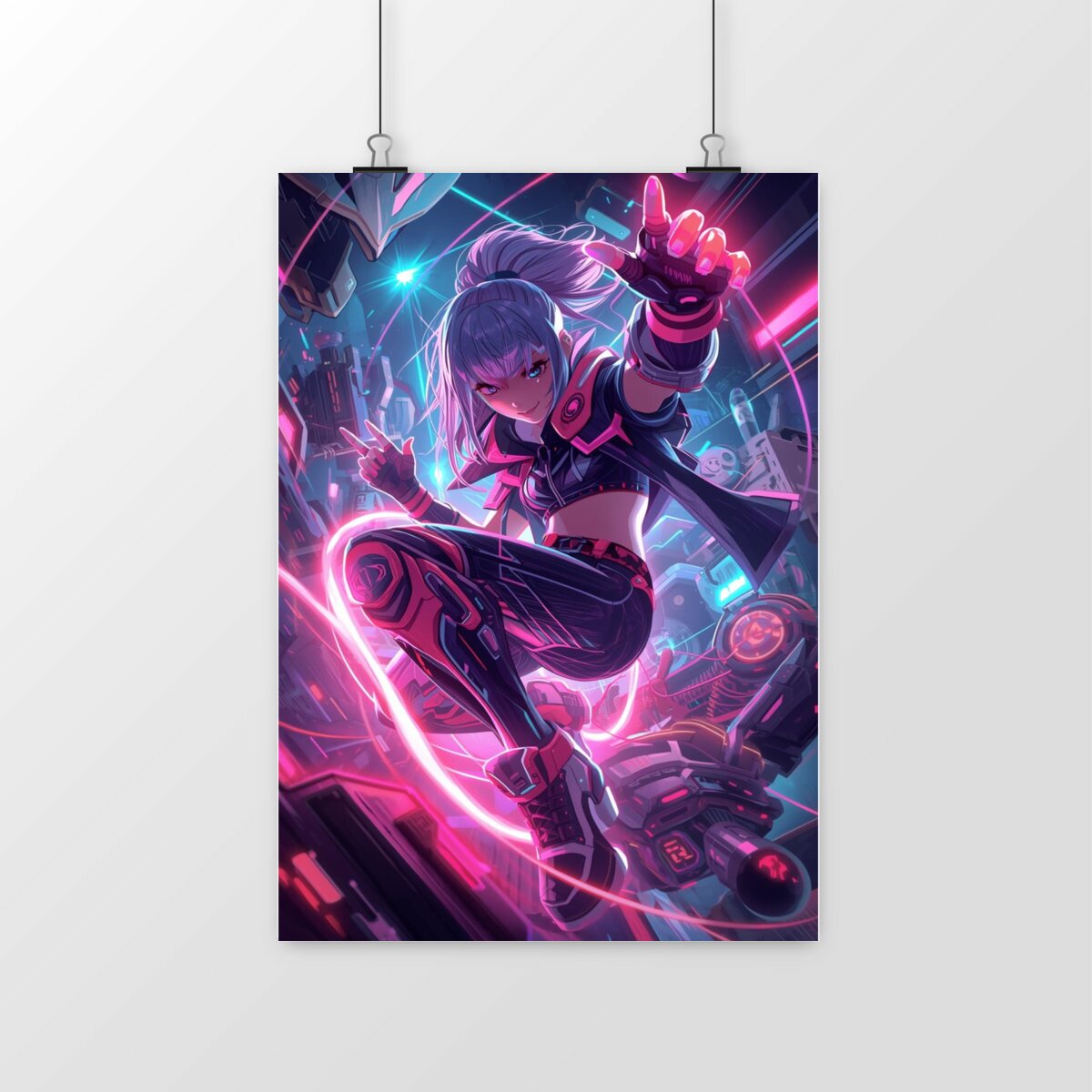 Image front Poster vertical - Art de qualité musée pour les gamers