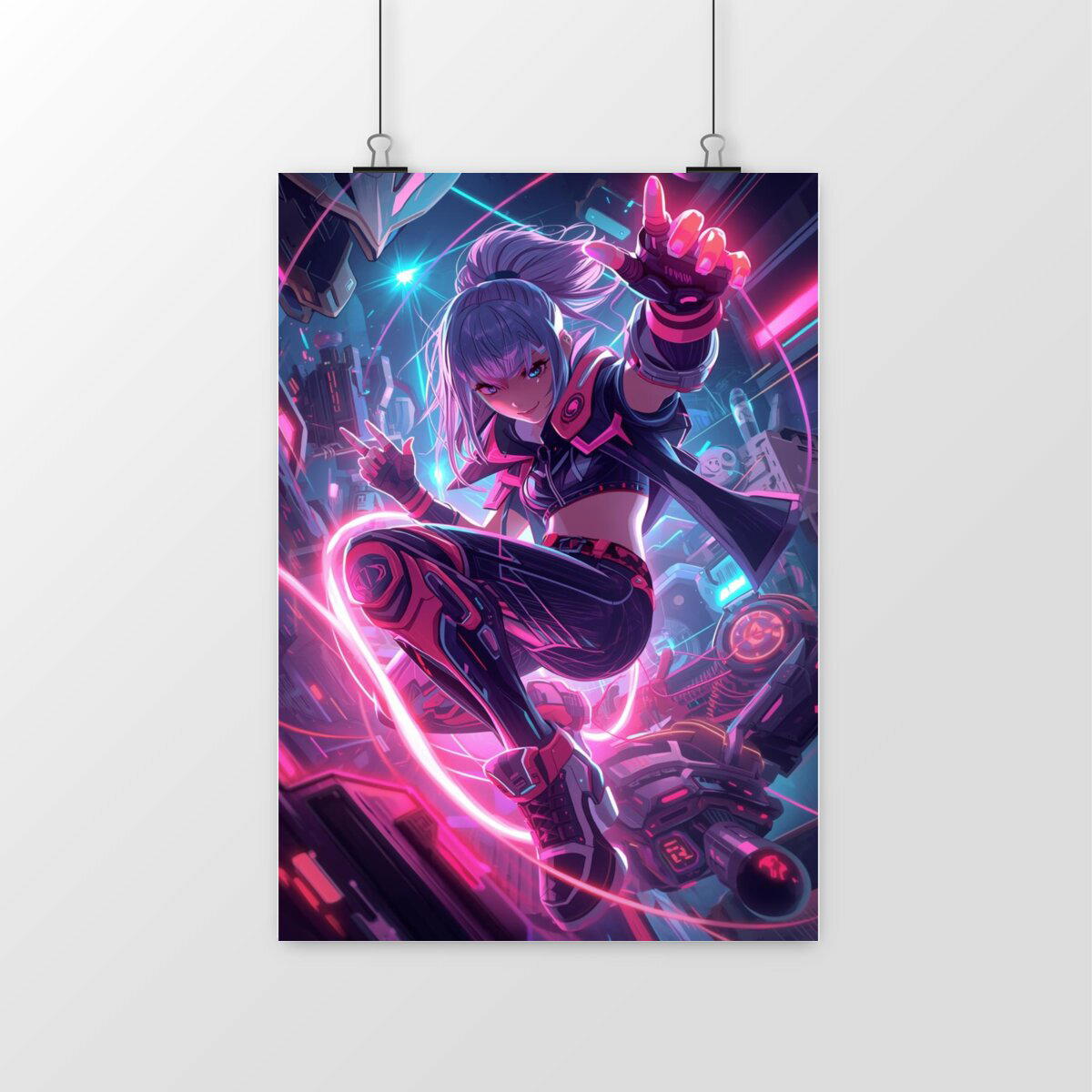 Image front Poster vertical - Art de qualité musée pour les gamers