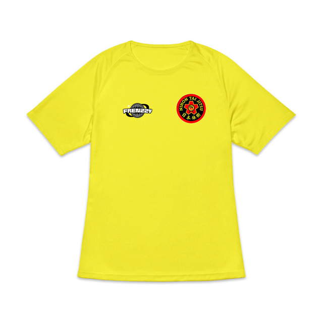 Image back T-shirt de sport recyclé pour femme nihon tai jitsu 