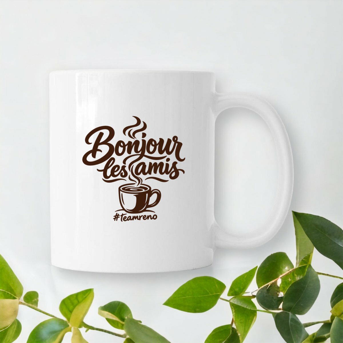 « Bonjour les amis »-kruset