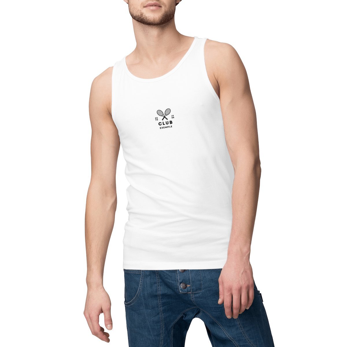 Image front débardeur homme/premium