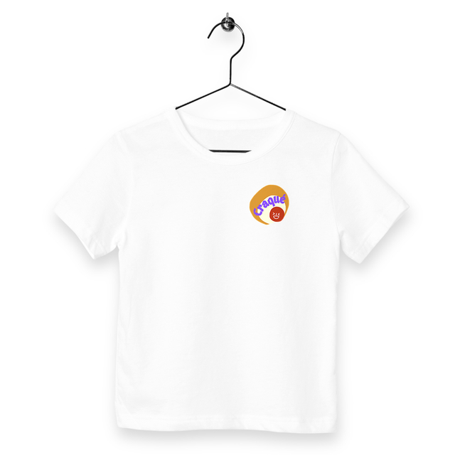 CRAQUE 🤎 😜 CAPSULE CAMEL MARRON CREME 😜 T shirt Enfant & Ado 3 coloris - Image