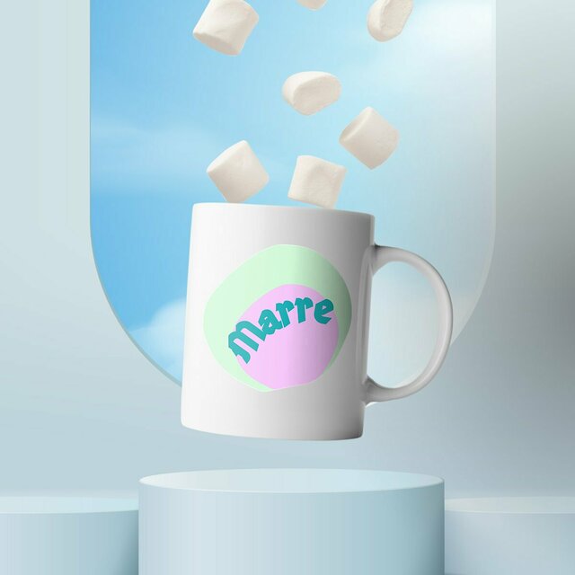 MARRE ! 🧚‍♀️ CAPSULE FAIRY 🧚‍♀️ Mug céramique à anse 6 coloris  