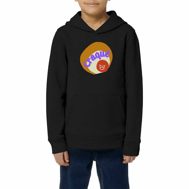 CRAQUE 🤎 😜 CAPSULE CAMEL MARRON CREME 😜 Sweat capuche épais Enfant & Ado 3 coloris
