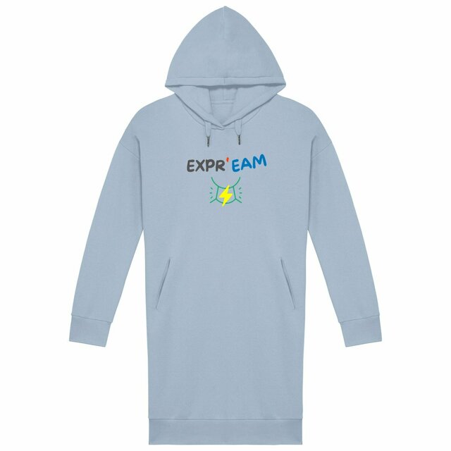 Robe Sweat 65% coton biologique 35% polyester recyclé - Image