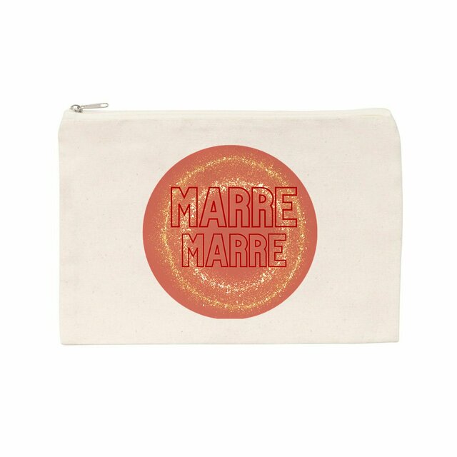 Marre ! par Louise B - Trousse pochette écologique - Glossy - Image