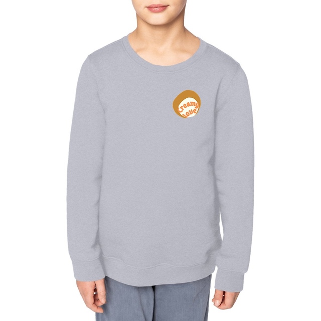 🥞 CREAMY LOVE 🥞 🧡 Sweat léger Enfant.Ado écologique 4 coloris