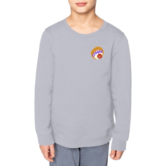 CRAQUE 🤎 😜 CAPSULE CAMEL MARRON CREME 😜 Sweat léger Enfant & Ado 4 coloris
