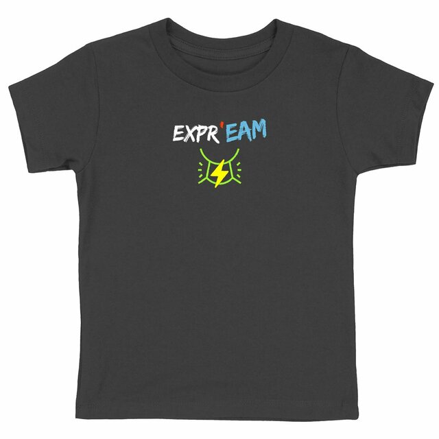 EXPR'EAM  🦜 EN COULEURS 🦜 T-shirt Enfant & Ado 100% coton biologique 4 coloris - Image