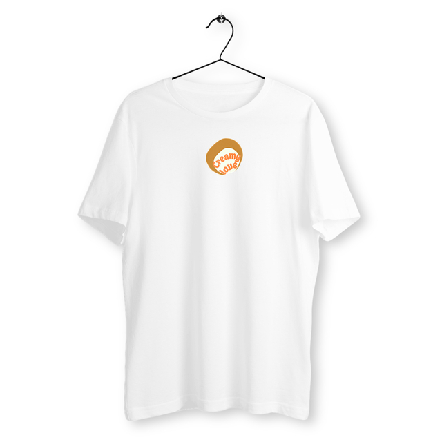 🥞 CREAMY LOVE 🥞 🧡 T-shirt classique 2 100% coton en conversion biologique 5 coloris