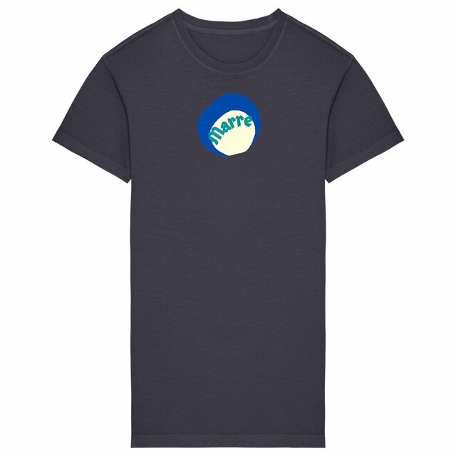 MARRE ! 🌊 CAPSULE OCEAN 🌊 Robe T-shirt Vintage Femme 100% coton biologique 3 coloris - Image