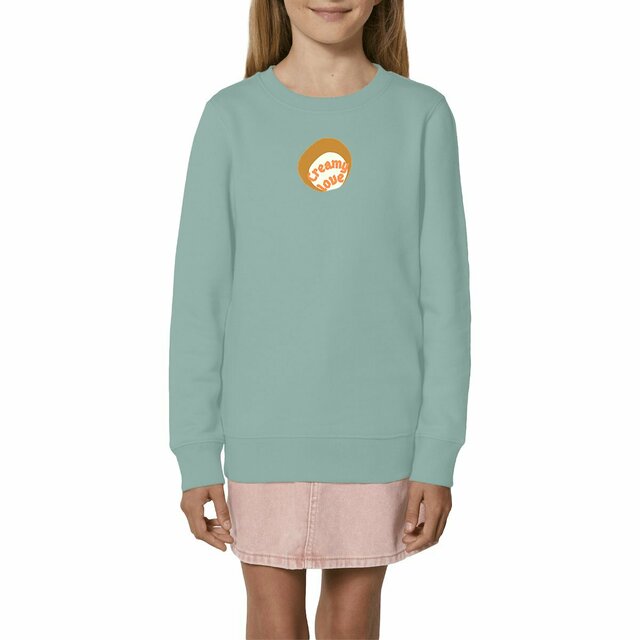🥞 CREAMY LOVE 🥞 🧡 Sweat léger Enfant.Ado écologique 4 coloris