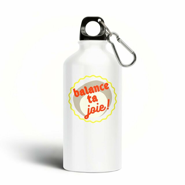 BTJ ! Gourde capsule rouge kaki jaune  - Image