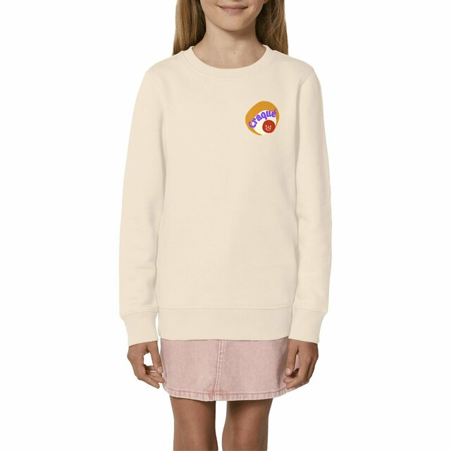 CRAQUE 🤎 😜 CAPSULE CAMEL MARRON CREME 😜 🤎 Sweat épais Enfant & Ado 3 coloris
