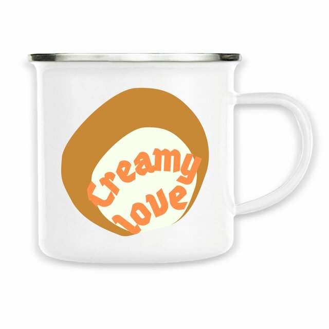 🥞 CREAMY LOVE 🥞 🧡 Mug métal - Image