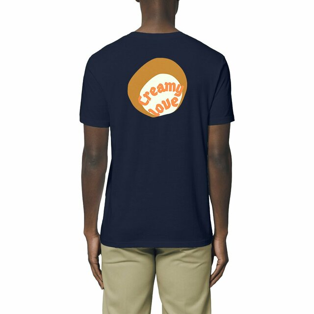 🥞 CREAMY LOVE (dos) 🥞 🧡 T-shirt léger 100% coton biologique 6 coloris