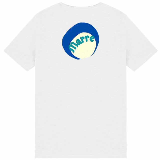 MARRE 🌊 CAPSULE OCEAN (dos) 🌊 T-shirt 100% coton biologique 3 coloris - Image