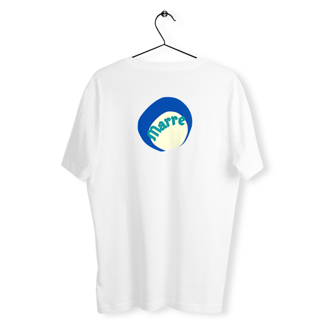 MARRE 🌊 CAPSULE OCEAN (dos) 🌊 T-shirt léger 100% coton biologique 6 coloris - Image