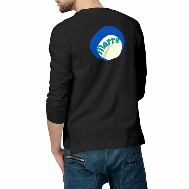 MARRE (dos) 🌊 CAPSULE OCEAN 🌊 T-shirt manches longues 100% coton biologique 2 coloris