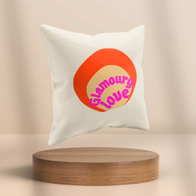 💄 GLAMOURY LOVE 💄 💖 Coussin et sa housse