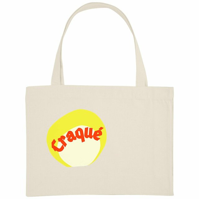 CRAQUE 🔥 CAPSULE PUNCHY 🔥 Shopping bag 100% recyclé - Image