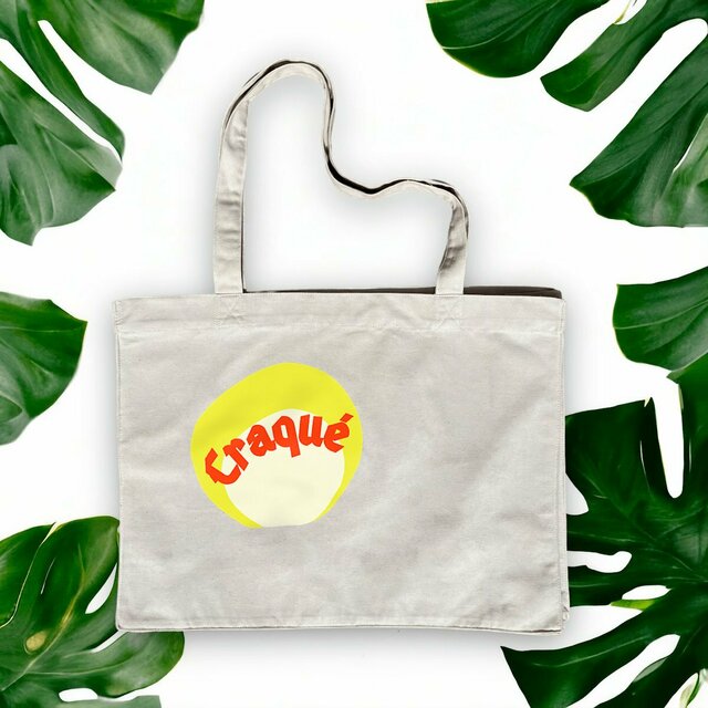 CRAQUE 🔥 CAPSULE PUNCHY 🔥 Shopping bag 100% recyclé
