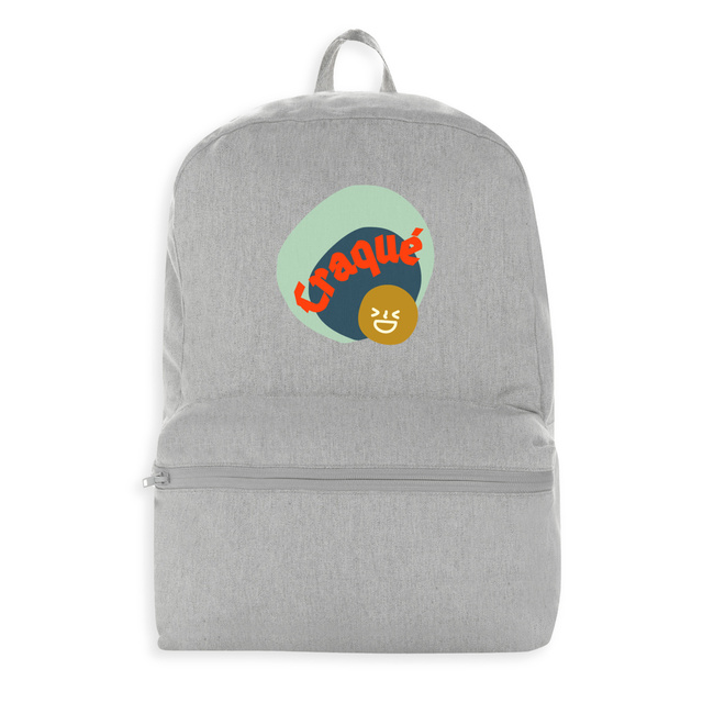 CRAQUE 😜 CAPSULE VERT CAMEL 😜 Sac à dos 100% recyclé 3 coloris