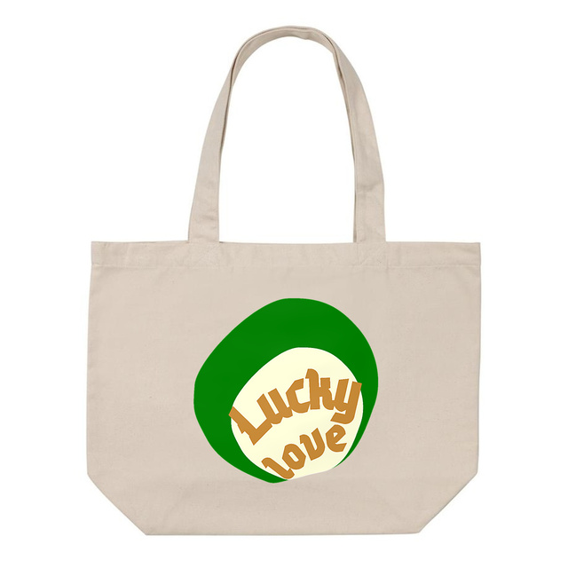 🍀 LUCKY LOVE 🍀 💚 Shopping bag 100% recyclé
