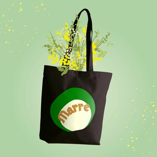 MARRE 🍀 CAPSULE NATURE 🍀 Totebag épais 100% recyclé 2 coloris