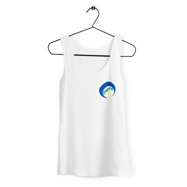 MARRE ! 🌊 CAPSULE OCEAN 🌊 Débardeur Femme ample 100% coton biologique 5 coloris - Image