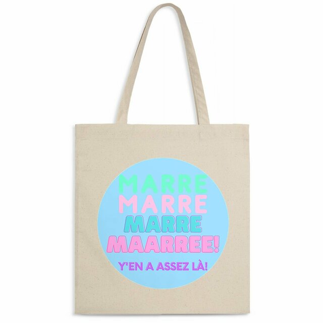 MARRE 🍬 MACARON SWEETY 🍬 Totebag léger 100% recyclé