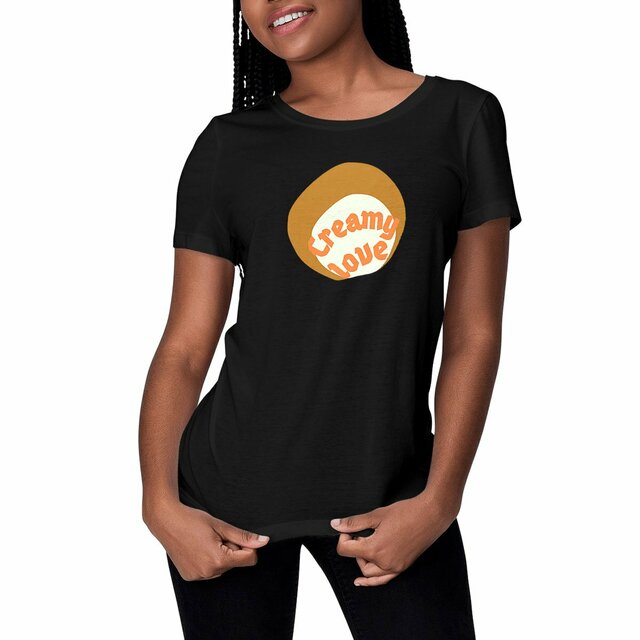 🥞 CREAMY LOVE 🥞 🧡 T-shirt classique 100% coton en conversion biologique 5 coloris