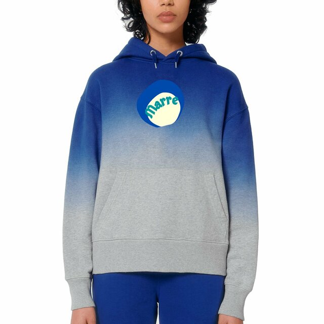 MARRE ! 🌊 CAPSULE OCEAN 🌊 T-shirt Dip Dye oversized 100% coton biologique 2 coloris