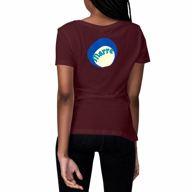 MARRE 🌊 CAPSULE OCEAN (dos) 🌊 T-shirt Femme 100% coton conversion biologique 5 coloris