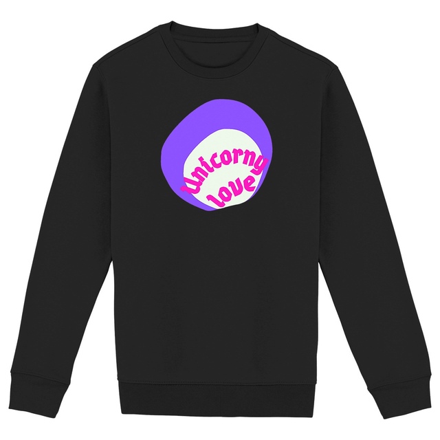🦄 UNICORNY LOVE 🦄 💜 Sweat épais écologique 5 coloris - Image