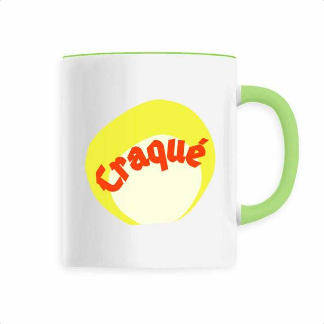 CRAQUE 🔥 CAPSULE PUNCHY 🔥 Mug céramique à anse colorée 6 coloris - Image