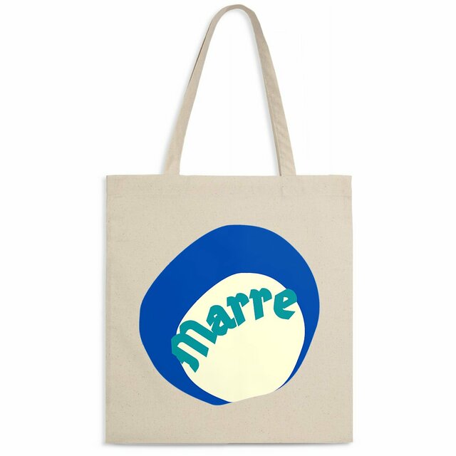MARRE ! 🌊 CAPSULE OCEAN 🌊 Totebag léger 100% recyclé