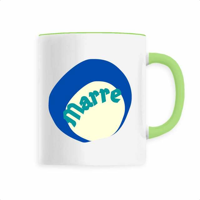 MARRE ! 🌊 CAPSULE OCEAN 🌊 Mug céramique - Image
