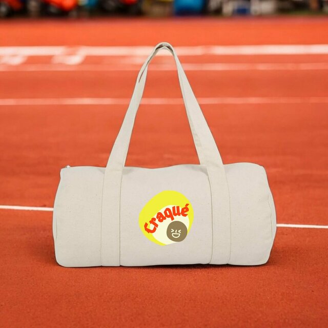CRAQUE 🔥 CAPSULE PUNCHY 🔥 Sac polochon 100% coton biologique 2 coloris
