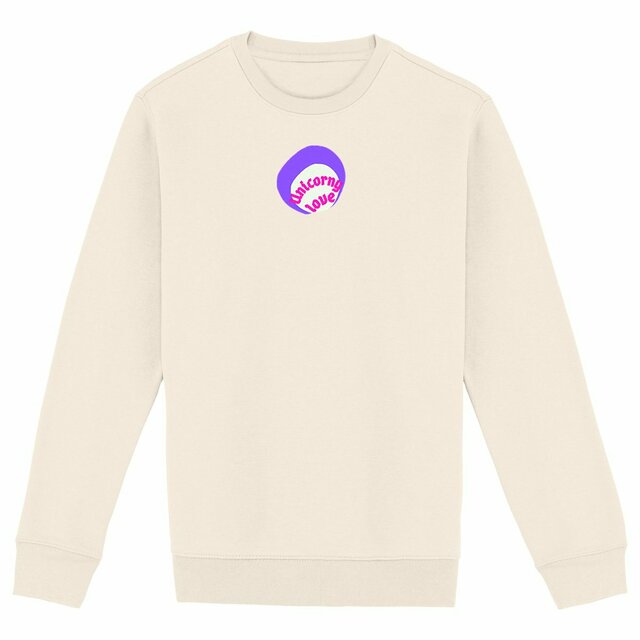 🦄 UNICORNY LOVE 🦄 💜 Sweat épais écologique 5 coloris