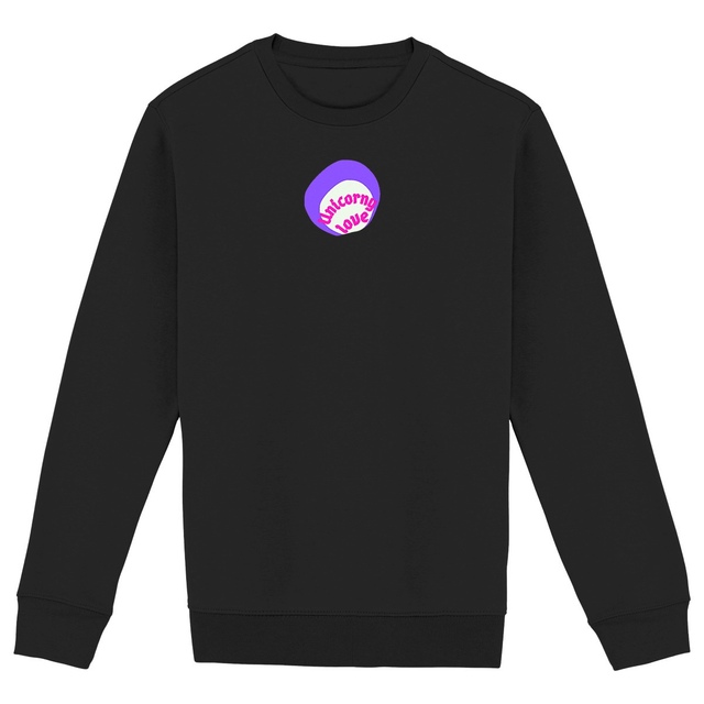 🦄 UNICORNY LOVE 🦄 💜 Sweat épais écologique 5 coloris - Image