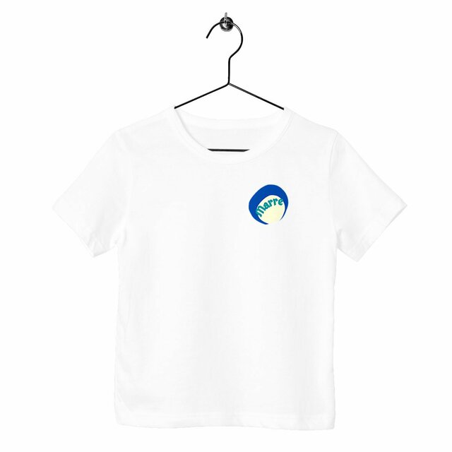 MARRE 🌊 CAPSULE OCEAN 🌊 T-shirt Enfant épais 100% coton biologique 6 coloris - Image