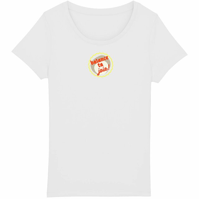 BTJ !  T-shirt femme TWO43 capsule rouge kaki jaune  - Image
