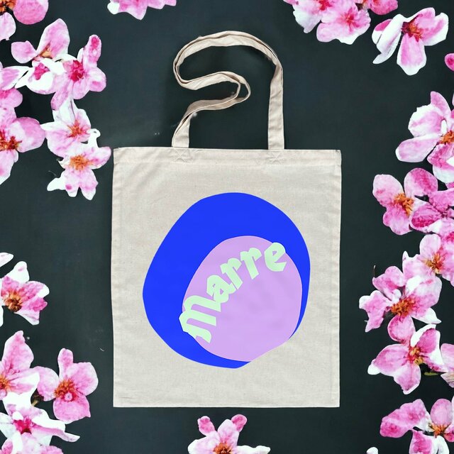 MARRE ! 🔮 CAPSULE FANTASY 🔮 Tote bag léger 100% coton biologique 
