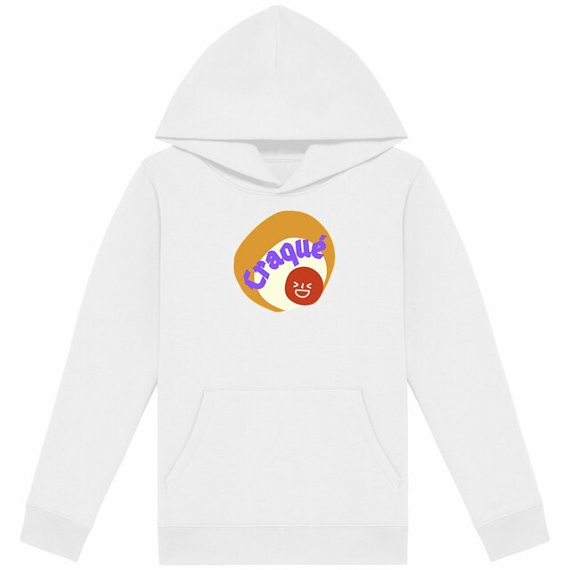 CRAQUE 🤎 😜 CAPSULE CAMEL MARRON CREME 😜 Sweat capuche léger Enfant & Ado - Image