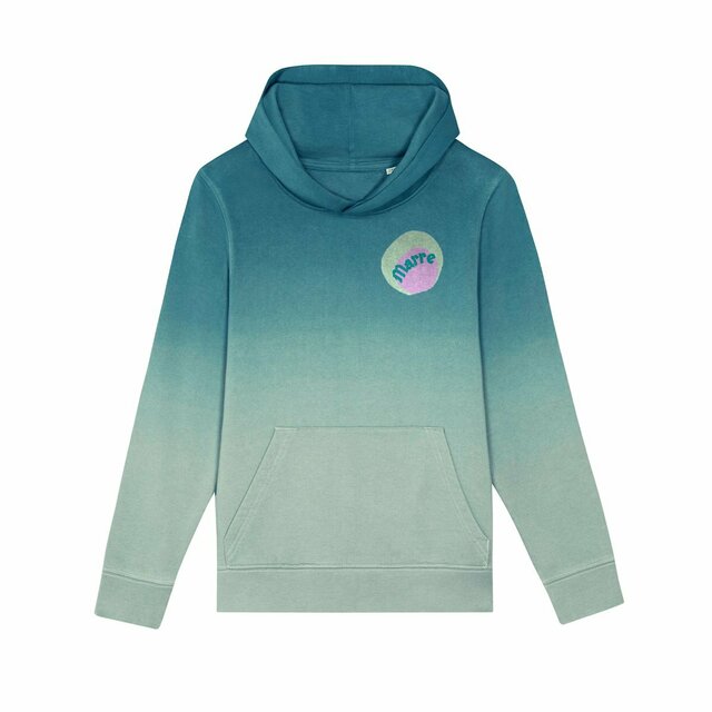 MARRE ! 🧚‍♀️ CAPSULE FAIRY 🧚‍♀️ Sweat à capuche Enfant&Ado Dip dye 100% coton biologique - Image