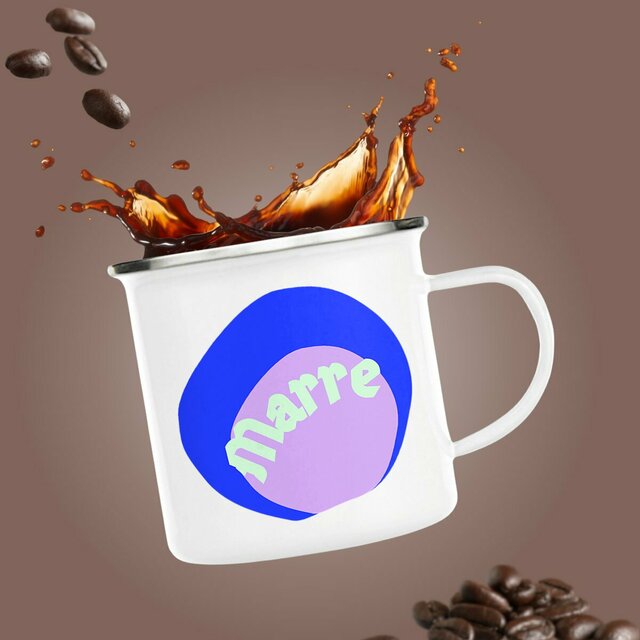 MARRE ! 🔮 CAPSULE FANTASY 🔮 Mug métal