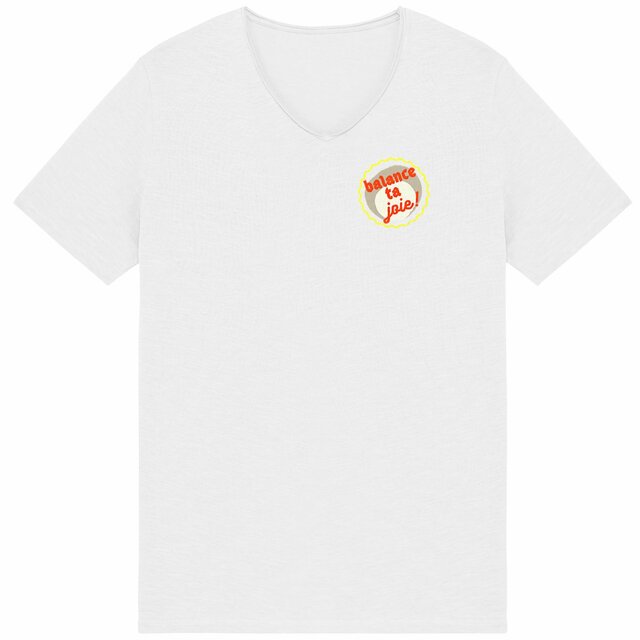 BTJ !  T-shirt unisexe aspect vieilli capsule rouge kaki jaune  - Image
