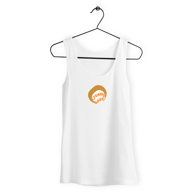 🥞 CREAMY LOVE 🥞 🧡 Débardeur ample 100% coton biologique 5 coloris - Image